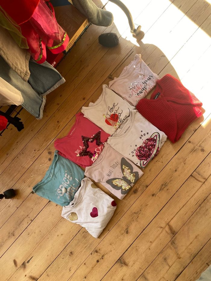 Lot de tee-shirts manches longues 6 ans