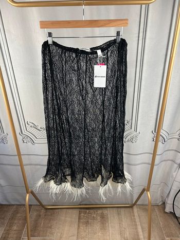 Jupe Noire dentelle Etster Manas T1 / S neuve