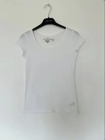 T-shirt blanc uni Taille S