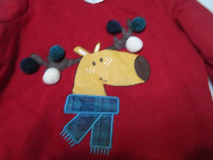 sweat de noel ld 5/6 ans - photo numéro 2