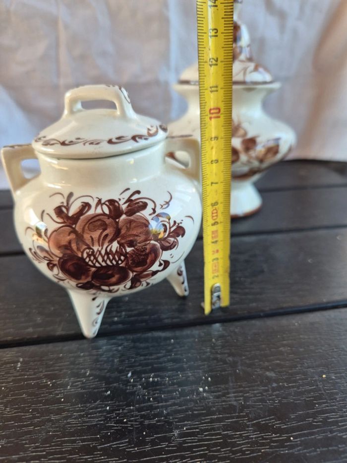 lot bibelots decoration marron - photo numéro 2