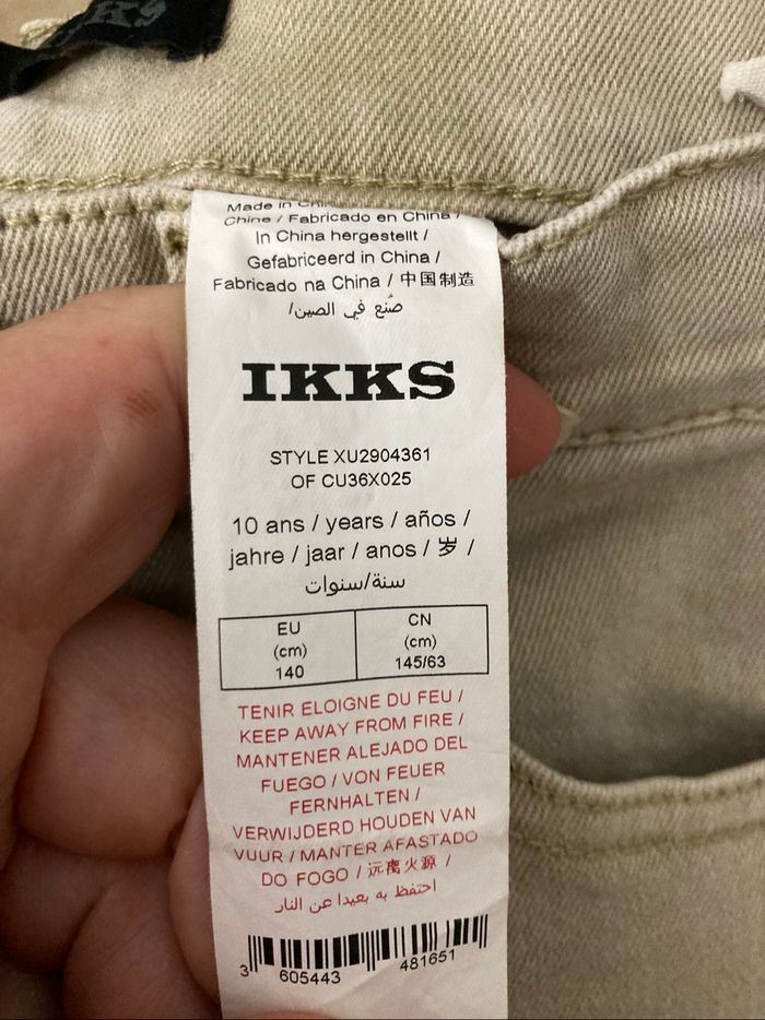 Jean slim, fit IKKS, 10 ans - photo numéro 7