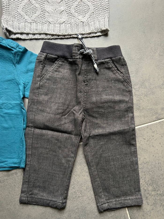 Ensemble hiver de 3 articles bébé garçon cadet Rousselle - photo numéro 9