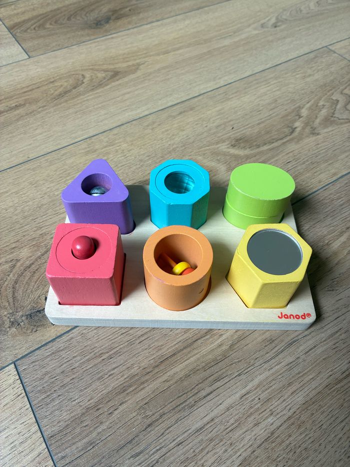 Puzzle 6 cubes sensoriels