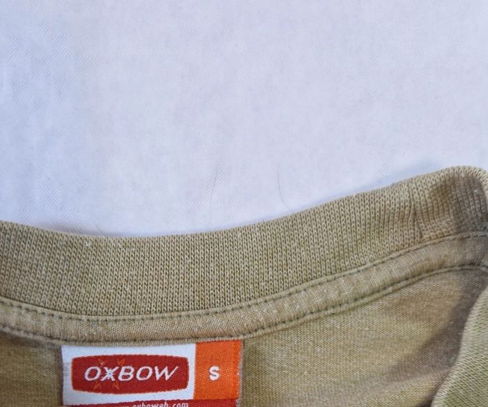 Tee-shirt homme , Oxbow , vintage , taille S , Kaki - photo numéro 7
