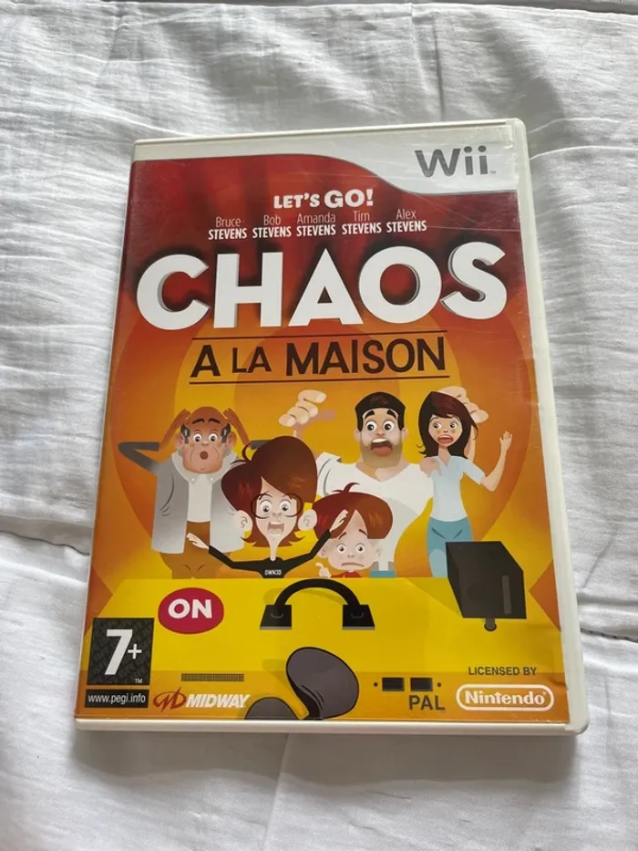Jeu de Wii chaos à la maison