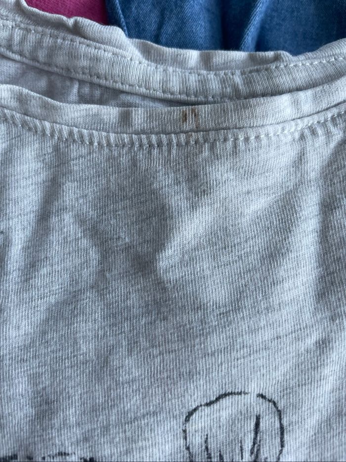 Lot 9 tshirts fille 6 ans - photo numéro 5