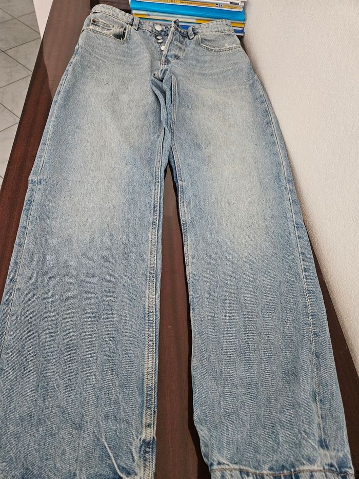 Pantalon jeans large - photo numéro 3