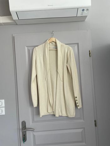 Gilet maternité premaman écru taille M