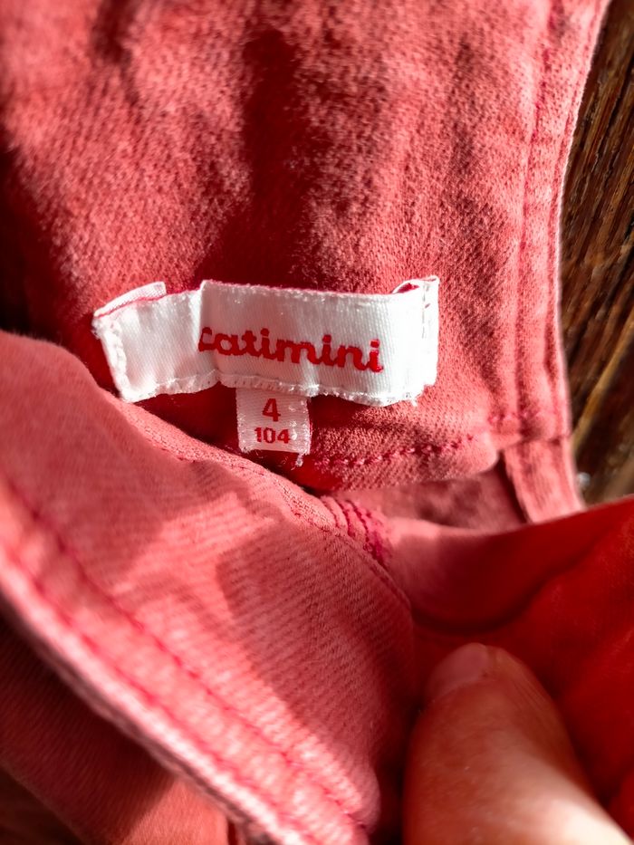 Jolie robe salopette neuve Catimini 4 ans - photo numéro 3