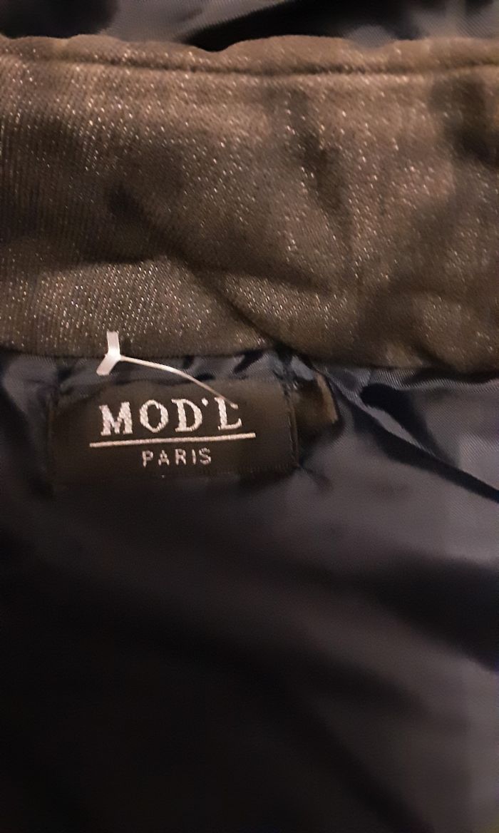 Gilet sans manches avec capuche amovible pour femme Taille 36 - photo numéro 9