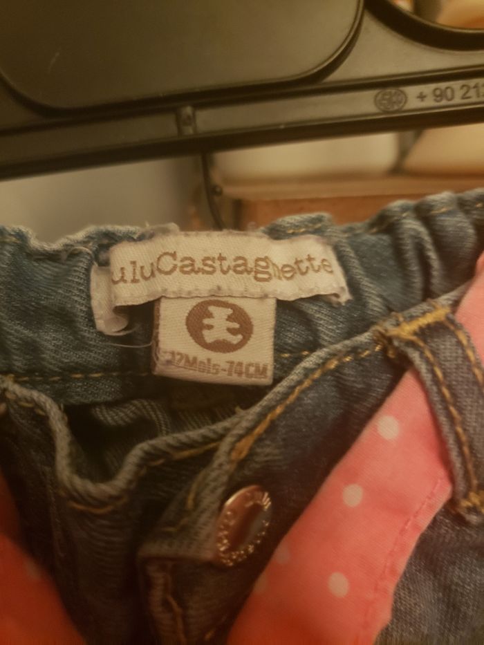 Jean 🎀 Lulu castagnette 12 mois 5€ - photo numéro 3