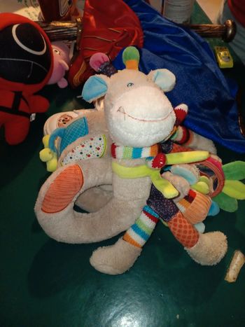 Spirale peluche pour cosy ou poussette kiabi