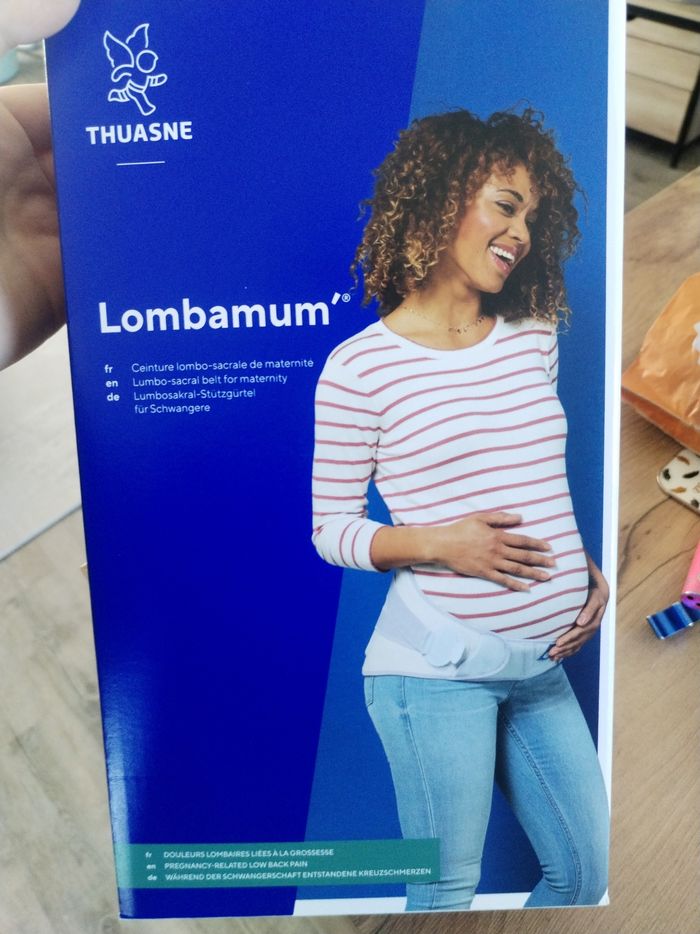 Ceinture lombaire femme enceinte