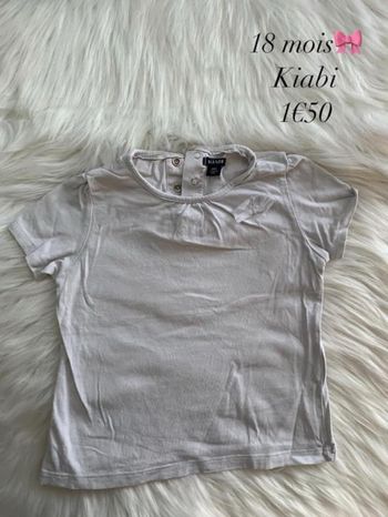 T-shirt 🎀 18 mois 🎀 Kiabi