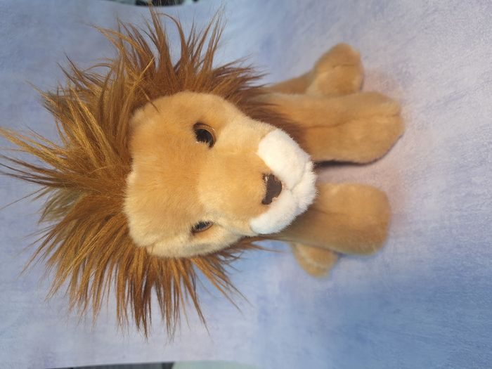 Peluche magnifique Lion zoo par de Beauval - photo numéro 7
