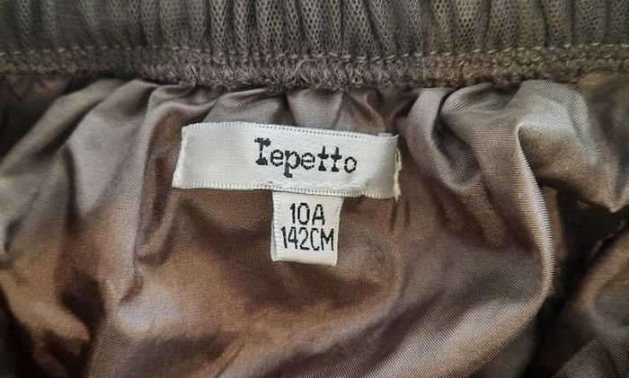 Jupe à froufrou marron Repetto - photo numéro 3