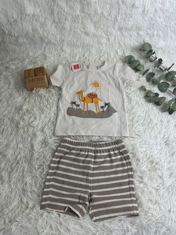 Ensemble short t-shirt ma boutique plus taille 23 mois