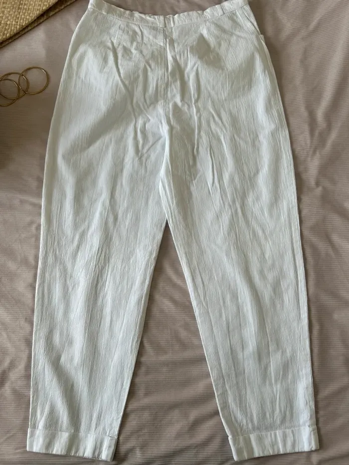 Pantalon blanc tilber taille 46 - photo numéro 2