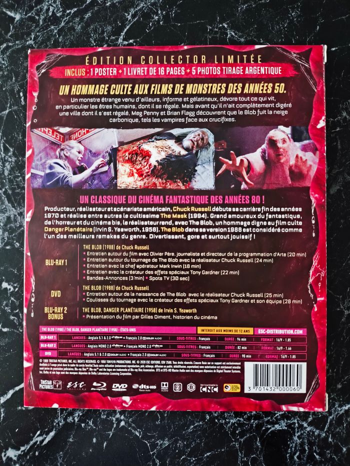 The Blob Édition Collector en Blu-ray - photo numéro 2