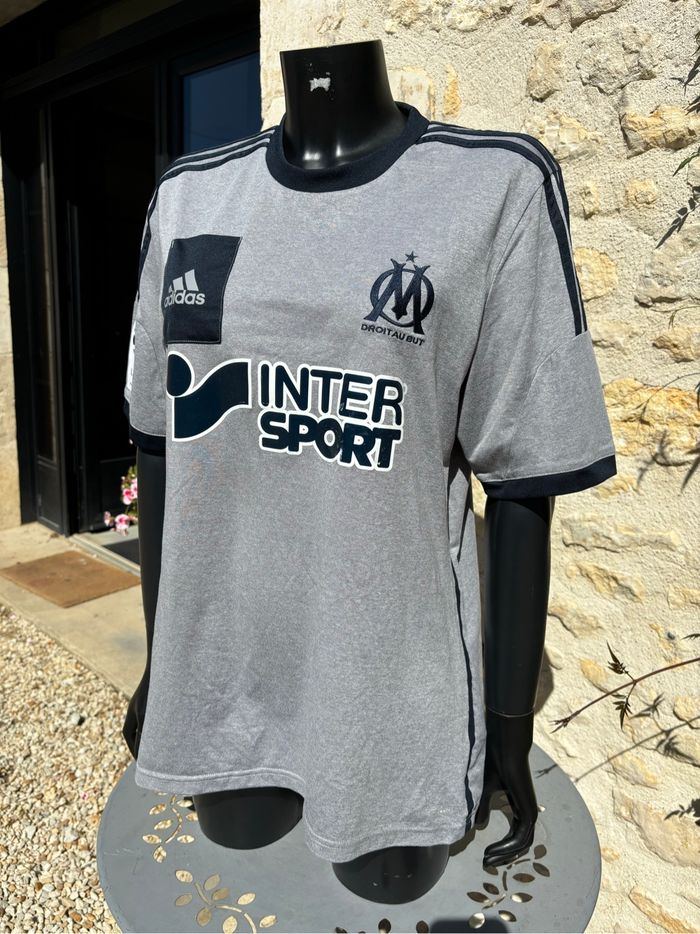 Maillot de foot OM vintage 2014/2015 Adidas - Taille M - photo numéro 5