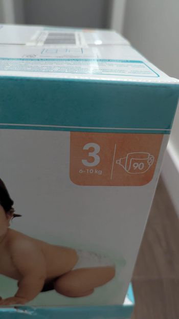 1 carton de pampers harmonie t3