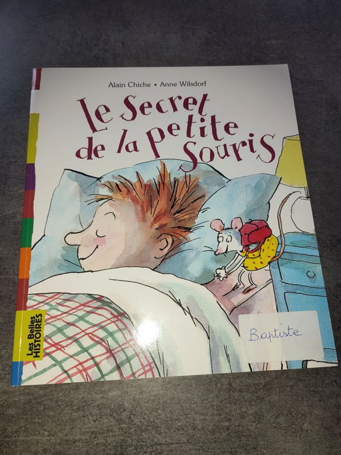 livre "le secret de la petite souris"