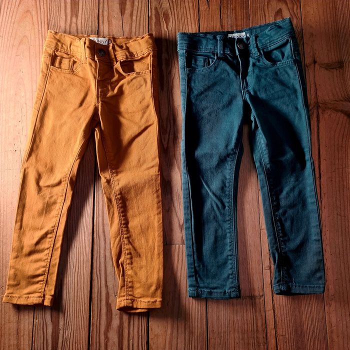 Lot de 2 jeans skinny pour bebe fille