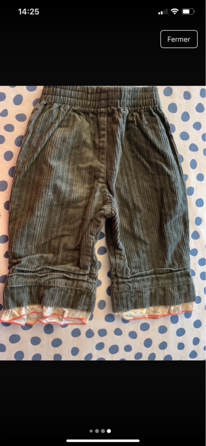 Pantalon en velours bébé fille - photo numéro 6