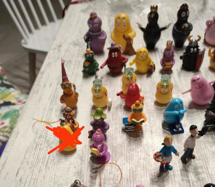 Lot de 35 figurines barbapapa - photo numéro 5