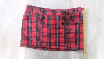 Jupe courte écossaise taille 34