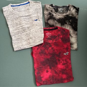Lot de tee shirt hollister