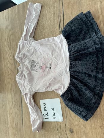 Robe fille 12 mois