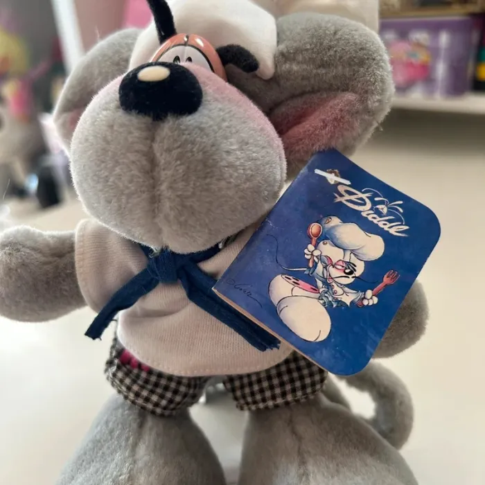 Peluche diddl cuisinier neuve - photo numéro 2