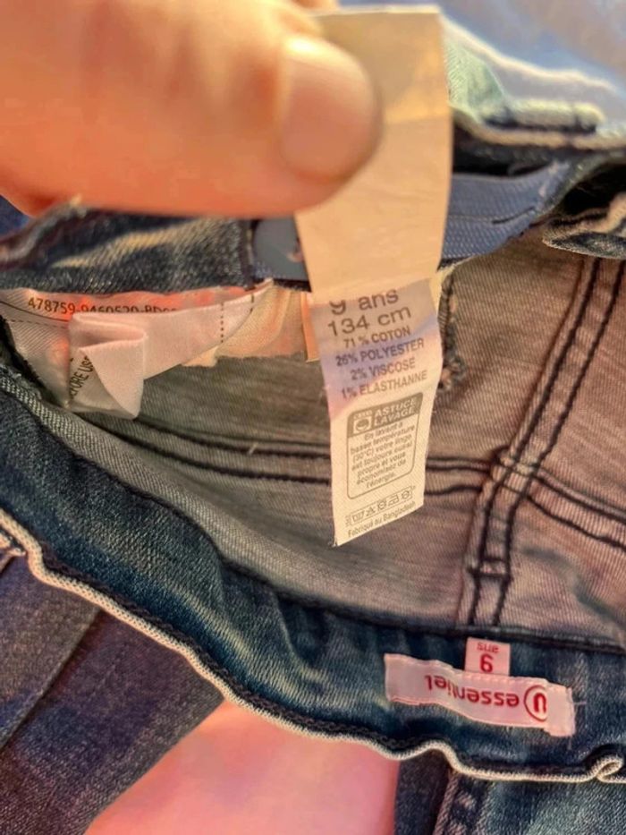Jeans essentiel taille 9 ans - photo numéro 9