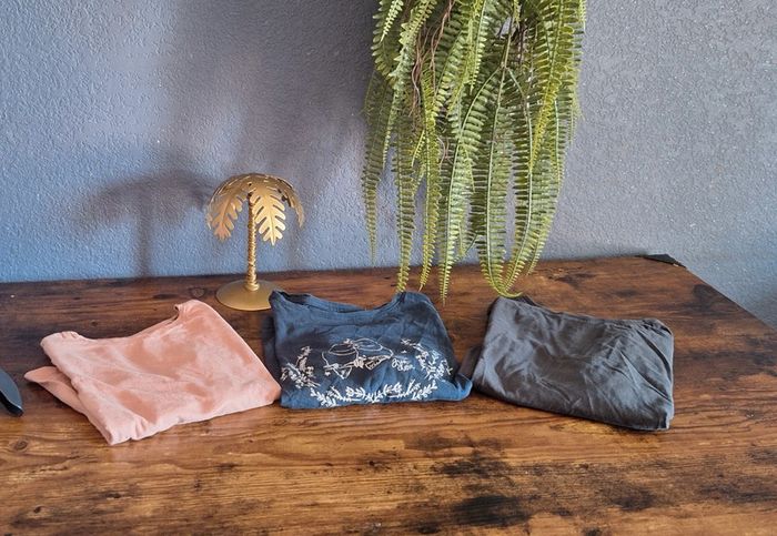 Lot de 3 t-shirt manche longue