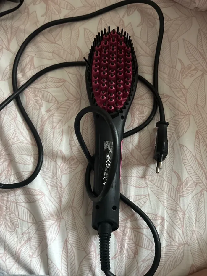 brosse chauffante lisseur