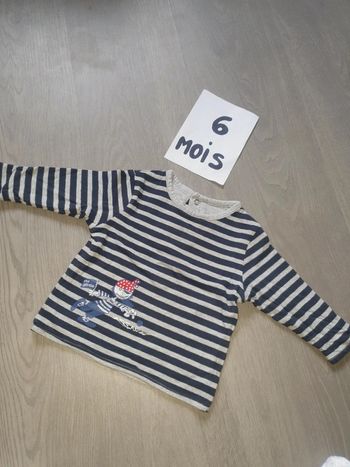 Maillot t-shirt 6mois