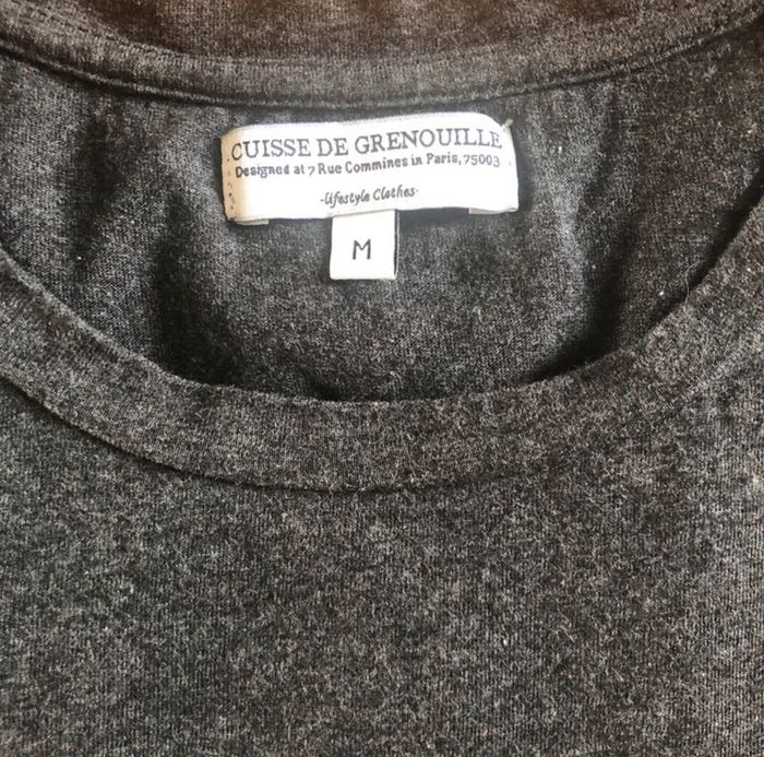 T shirt cuisse de Grenouille - photo numéro 3