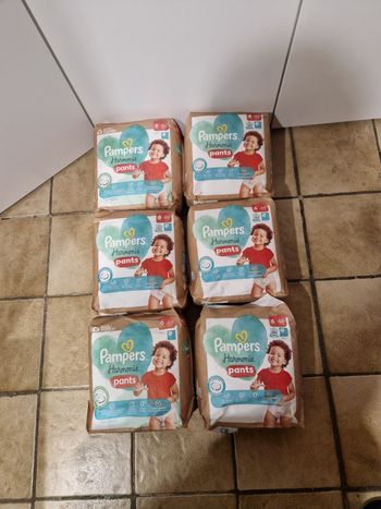 144 couches Pampers Harmonie pants taille 6