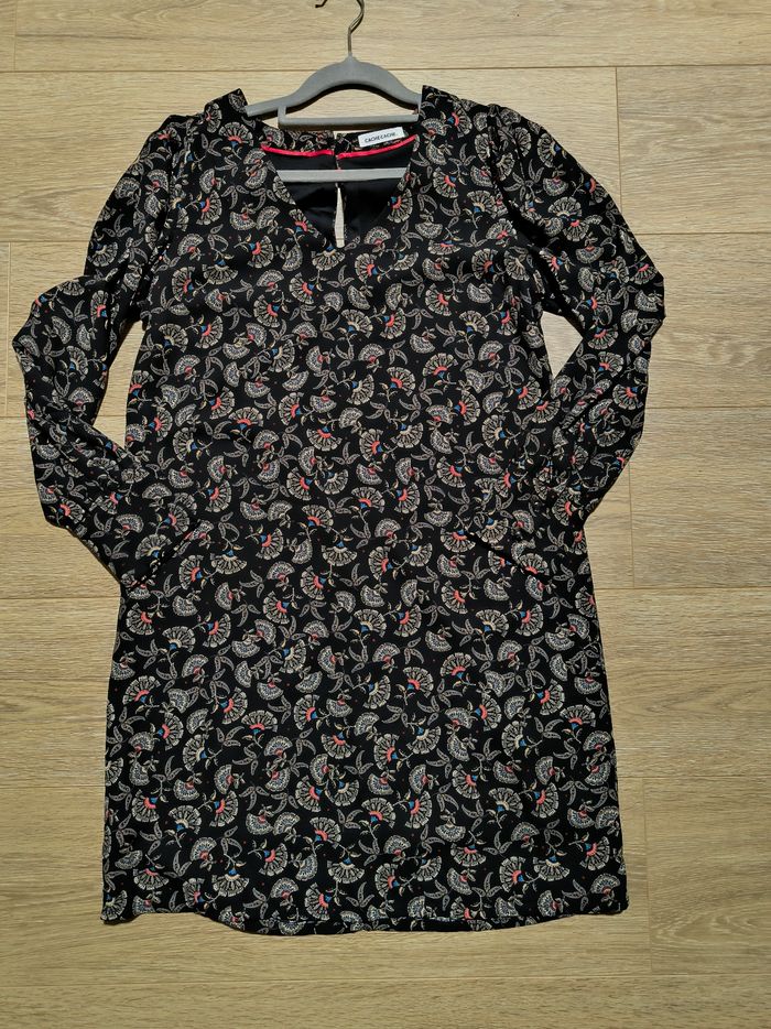 Robe noire à motifs Cache Cache XS - photo numéro 5