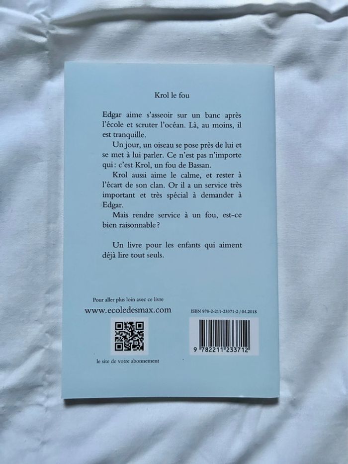 Livre Krol le fou - photo numéro 2