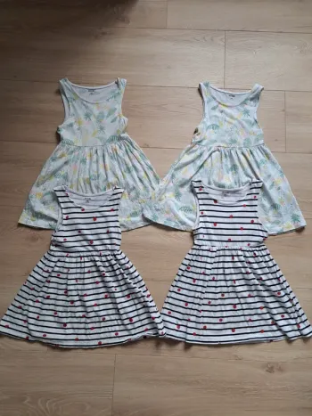 Robes été jumelles kiabi 4 ans
