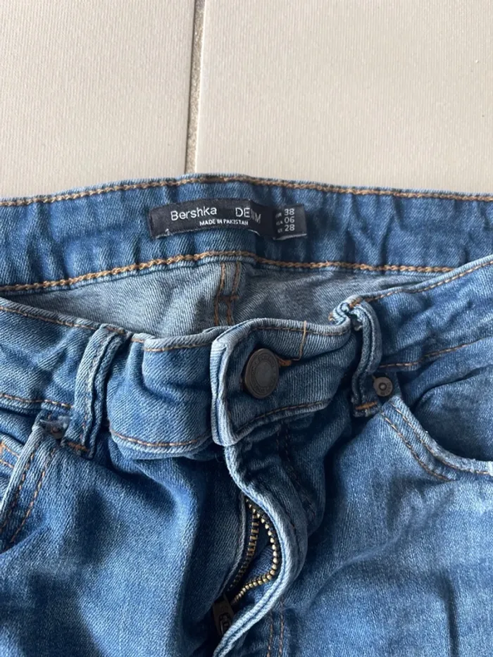 Lot 3 jeans Bershka femme - photo numéro 7