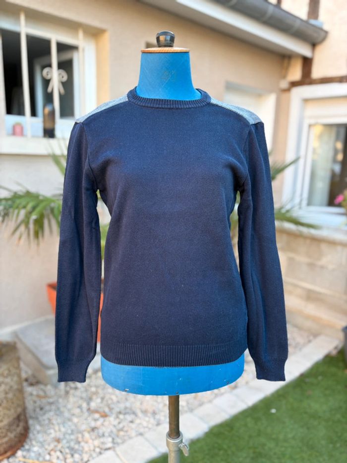 Pull bonobo - taille S/36 - bleu marine - en très bon état