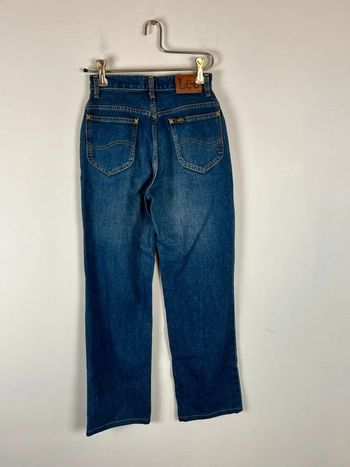Jean bleu Lee taille haute femme baggy W27 L31