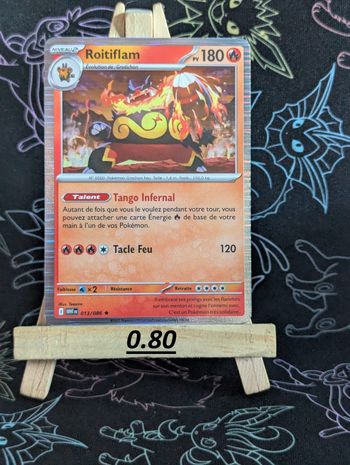 (holo) roitiflam 013/086 flammes blanche