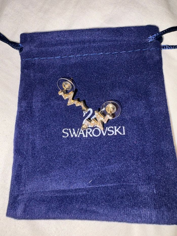 Boucles d’oreilles Swarovski - photo numéro 2