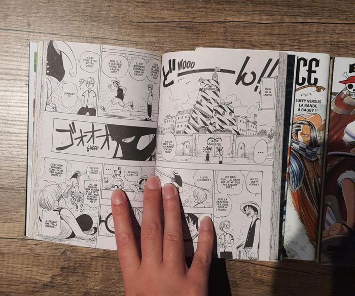 Lot de mangas "One piece" tomes 1,2 et 3 - photo numéro 6