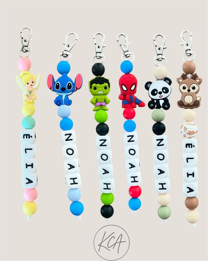 Porte-clés personnalisés Disney ou Animaux - photo numéro 2